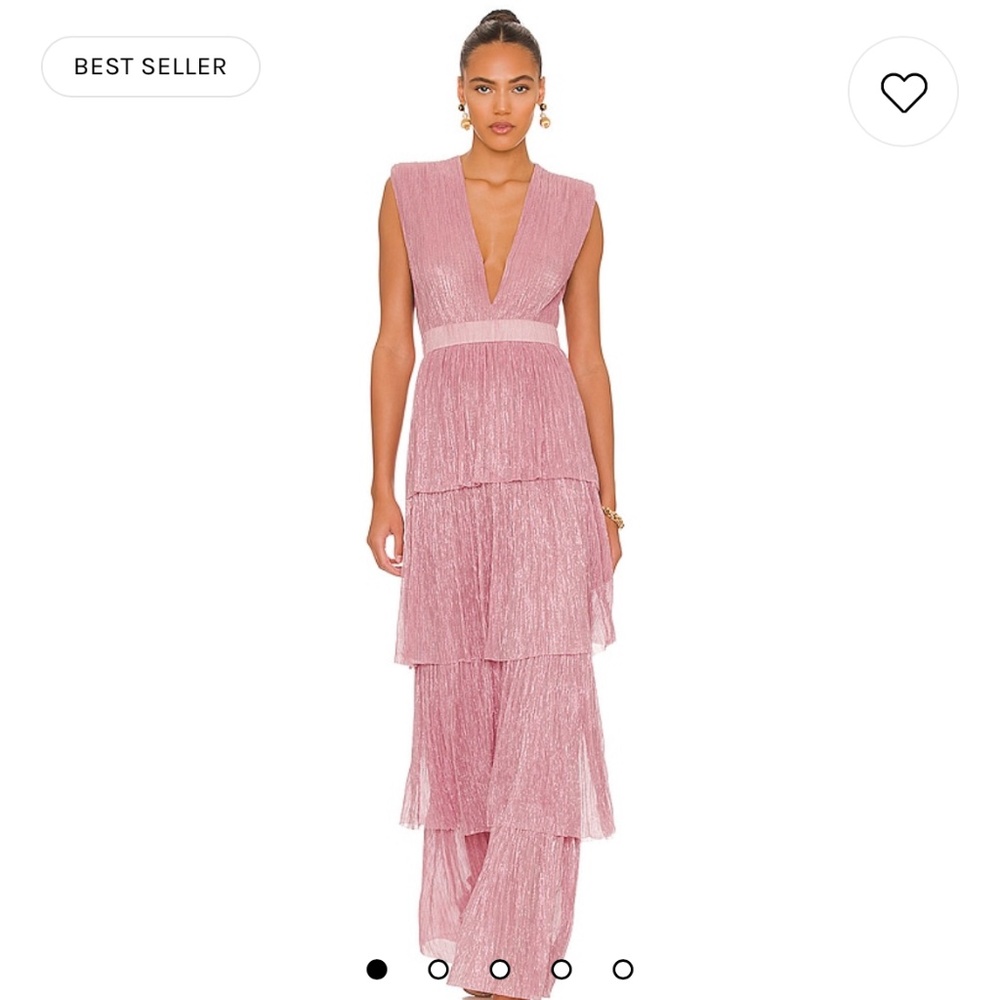 Sabina Musayev Skylar Gown in Antique Rose